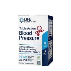  Life Extension Triple Action Blood Pressure - Egészséges Vérnyomás 60 Veg Tabletta