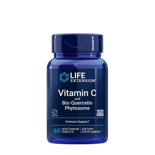 Life Extension Vitamin C and Bio-Quercetin Phytosome 60 Veg Tabletta
