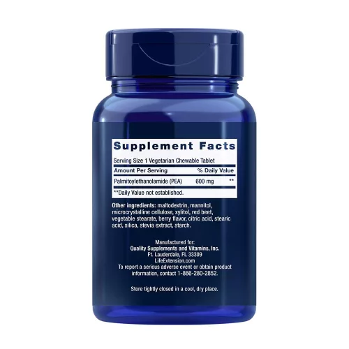 Life Extension Discomfort Relief (Gyümölcs ízű) 60 Rágótabletta