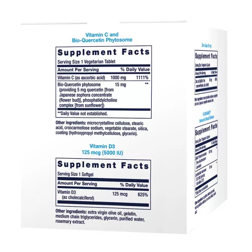 Life Extension Immune Packs with Vitamin C & D, Zinc and Probiotic 30 Csomag
