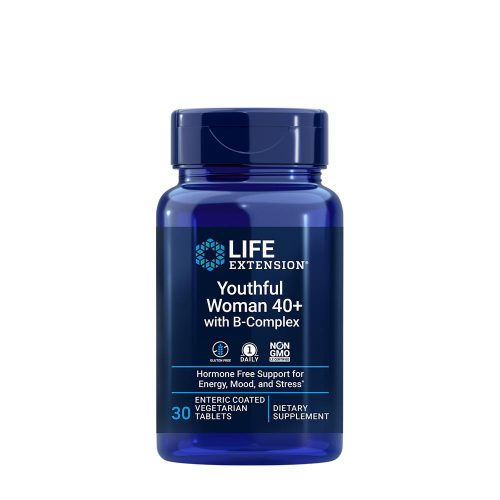 Life Extension Youthful Woman 40+ with B-Complex 30 Veg Tabletta