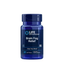   Life Extension Brain Fog Relief - Mentális fókusz fokozó 30 Lágykapszula