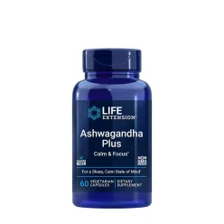 Life Extension Ashwagandha Plus Calm & Focus 60 Veg Kapszula