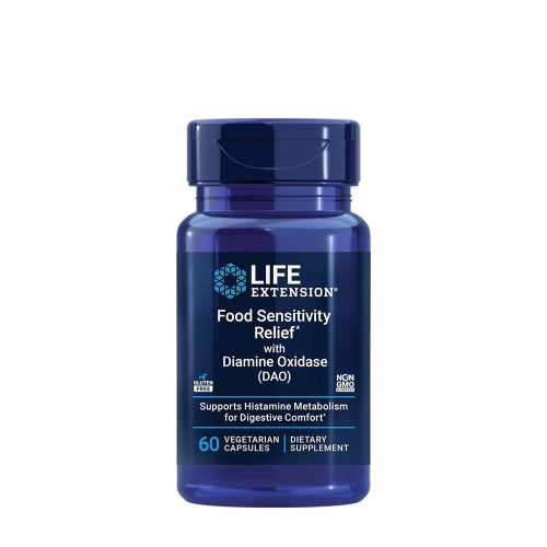 Life Extension Food Sensitivity Relief with Diamine Oxidase (DAO) 60 Kapszula