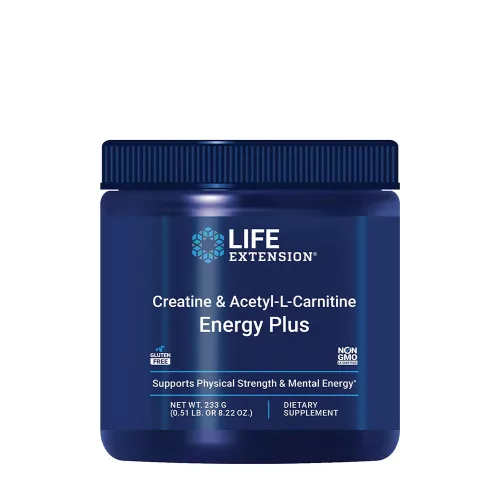 Life Extension Creatine & Acetyl-L-Carnitine Energy Plus 233 g