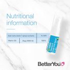 BetterYou Dlux D-vitamin 1000 NE Szájspray 15 ml