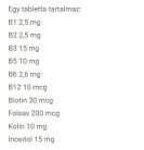 JutaVit B-Komplex + Folsav 60 Tabletta