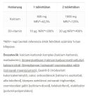 JutaVit Kalcium 500 mg + D3 50 Tabletta
