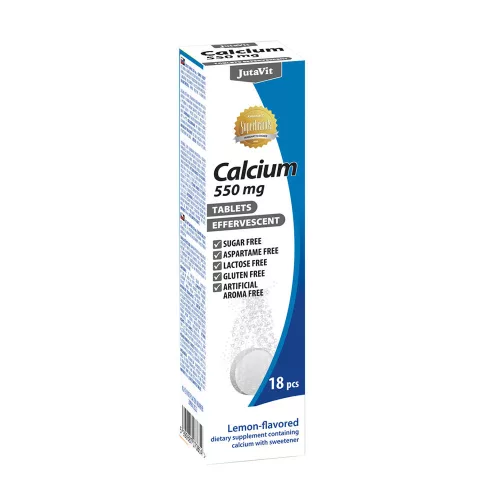 JutaVit Kalcium 500 mg pezsgőtabletta 18 Tabletta