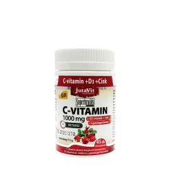JutaVit C-vitamin 1000 mg + D3 + Cink 45 Tabletta