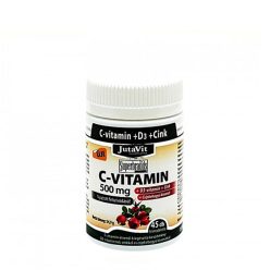 JutaVit C-vitamin 500 mg + D3 + Cink 45 Tabletta
