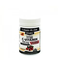 JutaVit C-vitamin 500 mg + D3 + Cink 45 Tabletta