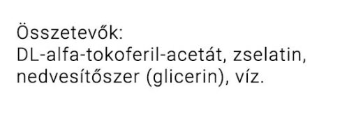 JutaVit E-Vitamin 400 NE 100 Lágykapszula
