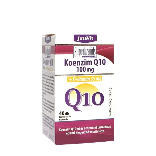 JutaVit Koenzim Q10 100 mg + E-vitamin 40 Tabletta