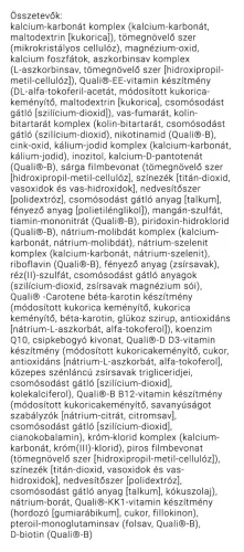 JutaVit Multivitamin Immuner tabletta Felnőtteknek 100 Tabletta