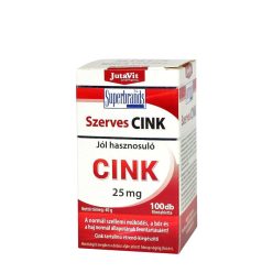 JutaVit Szerves Cink 25 mg 100 Tabletta