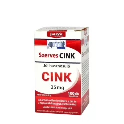 JutaVit Szerves Cink 25 mg 100 Tabletta