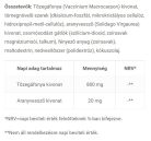 JutaVit Tőzegáfonya 800 mg + Aranyvessző Kivonat 100 Tabletta