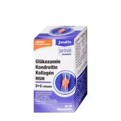 JutaVit Glükozamin Kollagén MSM D+C-vitamin 60 Tabletta