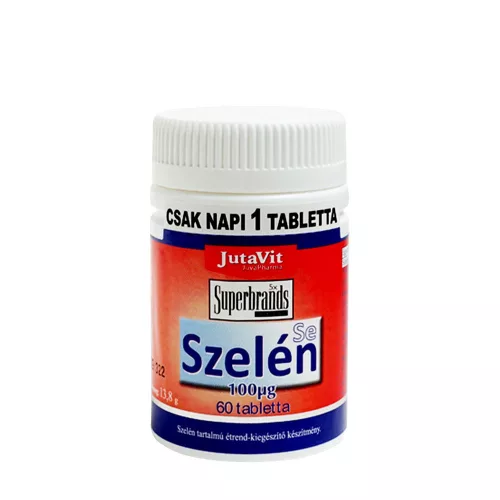 JutaVit Szelén (Selenium) 100 mcg 60 Tabletta