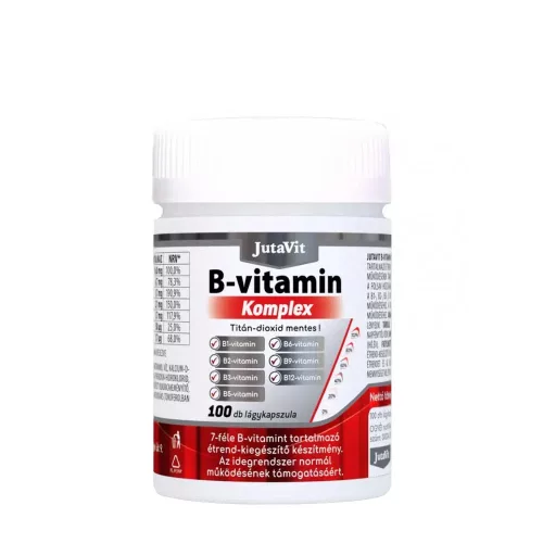 JutaVit B-Komplex Vitamin 100 Kapszula
