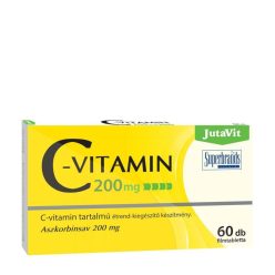 JutaVit C-vitamin 200mg 60 Tabletta