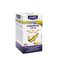 JutaVit Csukamájolaj 1200 mg 100 Kapszula