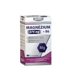 JutaVit Magnézium 375 mg + B6-vitamin 60 Tabletta