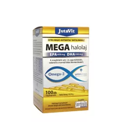 JutaVit MEGA Halolaj Omega-3 100 Kapszula
