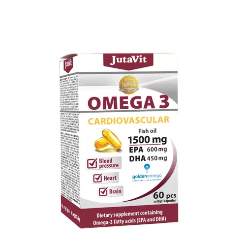JutaVit Omega 3 Cardiovascular 60 Kapszula