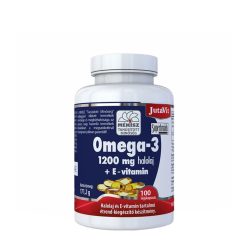 JutaVit Omega-3 Halolaj 1200 mg 100 Lágykapszula