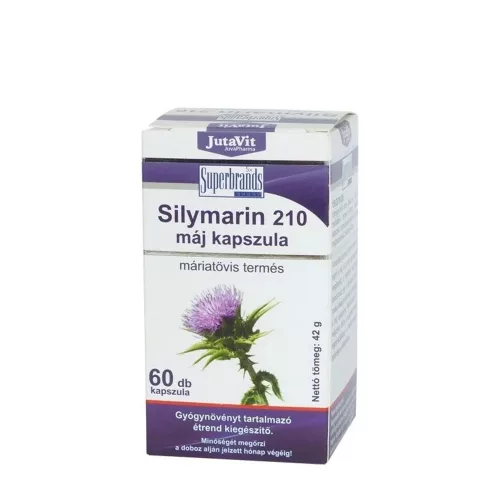 JutaVit Sylimarin 210 máj kapszula 60 Kapszula
