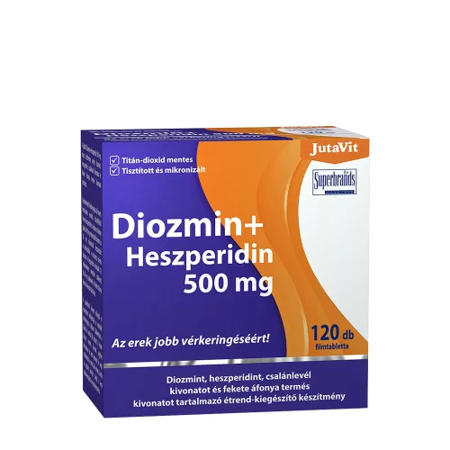 JutaVit Diozmin + Hesperidin 500mg 120 Tabletta