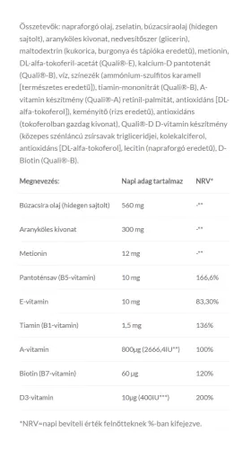 JutaVit Hair Caps Plus 60 Lágykapszula