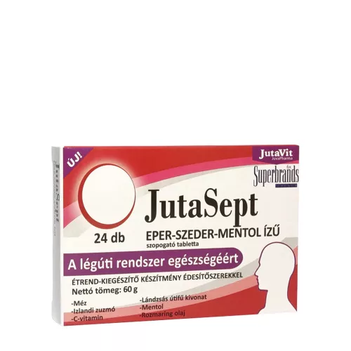 JutaVit JutaSept Szopogató Tabletta 24 szopogatótabletta