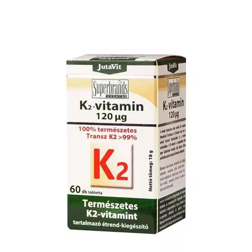 JutaVit K2 Vitamin 120 mcg 60 Tabletta