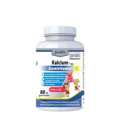 JutaVit Kalcium+D3-vitamin Gumivitamin 50 Gumicukor