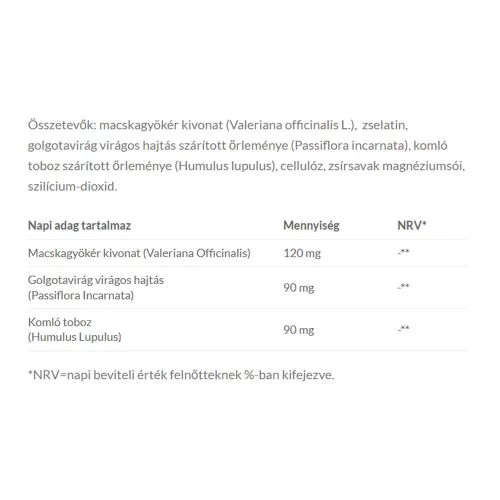 JutaVit Valeriana Harmony 45 Kapszula