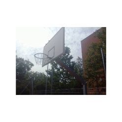   S-Sport Streetball kosárlabda állvány, fix, 1,65 m benyúlással