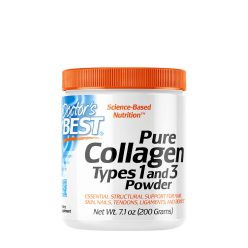   Doctor's Best 1. és 3. Típusú Tiszta Kollagén por - Pure Collagen Types 1 and 3 200 g