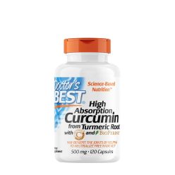   Doctor's Best Komplex Kurkumin C3 500 mg kapszula - Curcumin C3 Complex 500 mg 120 Kapszula