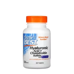   Doctor's Best Hialuronsav + Kondroitin-Szulfát + Biocell Kollagénnel 60 Tabletta