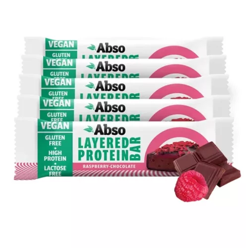 AbsoRice AbsoBAR Layered Protein Bar - Vegán Fehérjeszelet 16x50 g