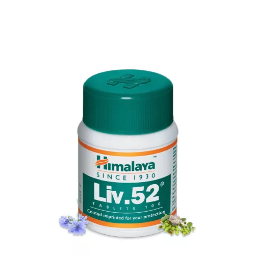 Himalaya Liv.52 - Májvédő és Támogató 100 Tabletta