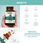 Himalaya Organic Ashwagandha 60 Kapszula