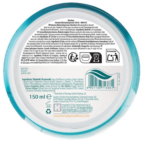 Himalaya Intenzív Hidratáló Bőrápoló Krém 150 ml
