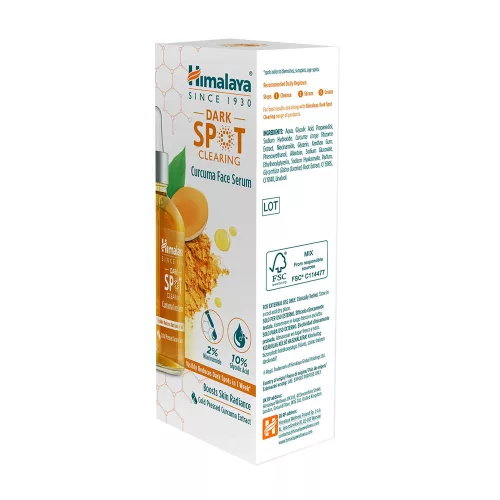 Himalaya Sötét Foltok Elleni Tisztító Arcszérum Bio Kurkumával 30 ml