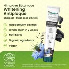 Himalaya Botanique Natúr Faszenes Fehérítő, Lepedékeltávolító Fogkrém 75 ml