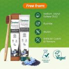 Himalaya Botanique Natúr Faszenes Fehérítő, Lepedékeltávolító Fogkrém 75 ml