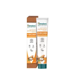   Himalaya Botanique Natúr Kurkumás Fehérítő, Lepedékeltávolító Fogkrém 75 ml